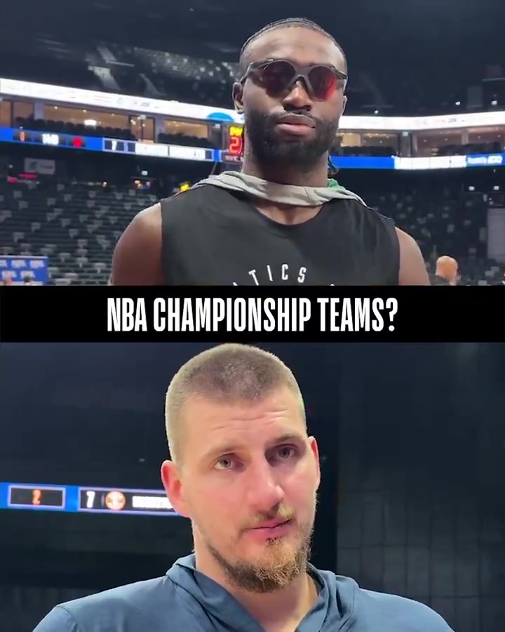 约基奇&杰伦列过去25年NBA总冠军 前者:勇士大概连续7个吧😂